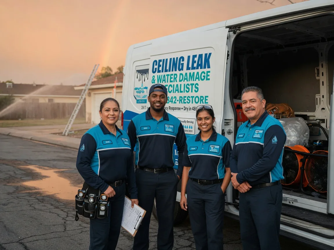 Ceiling Leak Cleanup company in Kerens, TX